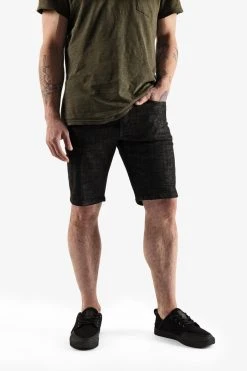 So ILL Sale Men's Denim Shorts - Black