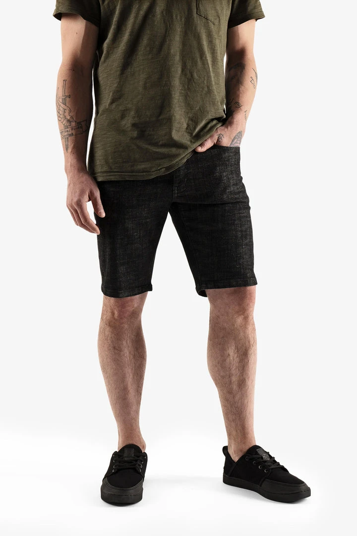 So ILL Sale Men's Denim Shorts - Black 3 So ILL Sale Men's Denim Shorts - Black