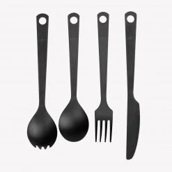 So ILL Black Wolf Cutlery Set